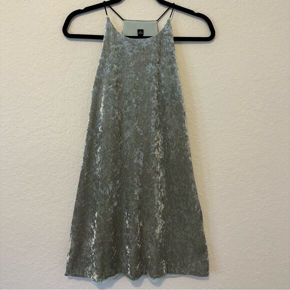 Design Lab Lord & Taylor Sage Mini Dress Size Medium - Picture 7 of 8